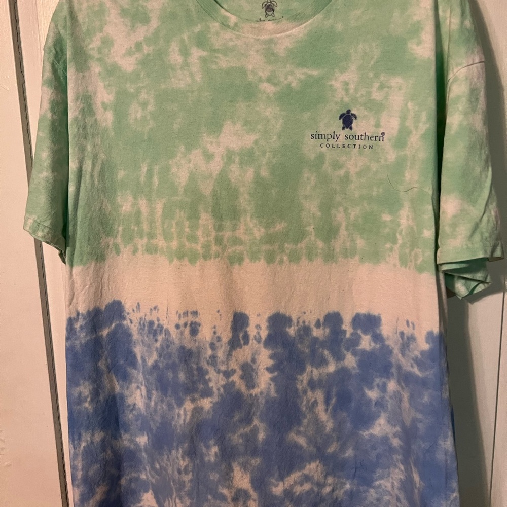 Simply Southern T-Shirt Womens XL Tie Die